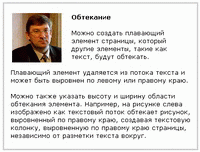 Выпадающее меню: относительное размещение