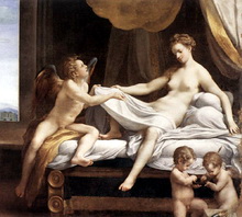 Даная, Корреджо, 1531