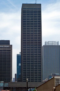 Carlton Centre в городе Johannesburg - самый высокий небоскреб Африке на начало 2009 года