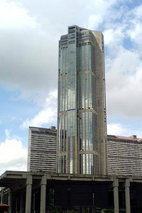 Parque Central Torre в Венесуэле - самый высокий небоскреб в Южной Америке на начало 2009 года